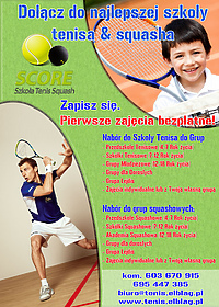 Szkoła Tenisa & Squasha Score zaprasza