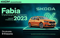 Szybko zanim znikną! Skoda Fabia 2023 na Dniach Otwartych HADM Gramatowski