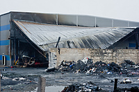 WIOŚ po pożarze: Nie stwierdzono zagrożenia dla życia i zdrowia ludzi