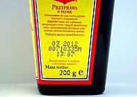 Terminy przydatności do spożycia