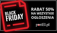 To już dzisiaj! Black Friday na portEl.pl