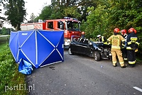 Tragiczny wypadek na ul. Fromborskiej, nie żyje 18-letni kierowca