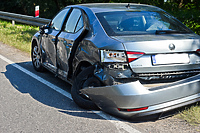 Trasa Elbląg-Malbork. Zderzenie trzech pojazdów na wiadukcie