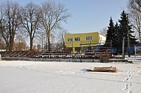 Trybuna zdemontowana