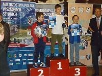 Trzecie miejsce Szymona Trochimczuka (szachy)