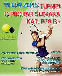 Turniej Ślimaka kategorii PFS B+ (squash)
