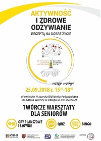 Twórcze warsztaty dla seniorów