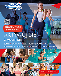 Tydzień zajęć za 0 zł! Poznaj harmonogram „Aktywuj się z MOSiR-em”