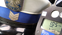 Typowa służba policyjnego patrolu ruchu drogowego