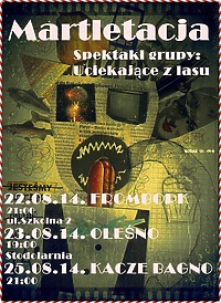 Uciekające z lasu stworzyły Martletację