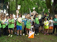 Uczniowie SP nr 18 biegali na orientację