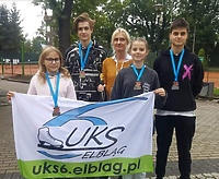 UKS „Szóstka" Elbląg z pięcioma medalami