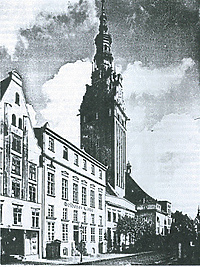 Dawno temu w Elblągu... żebrak zakłócał spokój