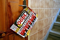 Ulotki na klamce moich drzwi