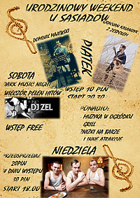 Urodzinowy weekend u Sąsiadów