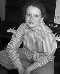 Utalentowany pianista w Bibliotece Elblaskiej