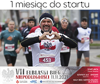 VII Bieg Niepodległości już za miesiąc