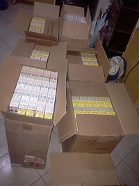 Owczarki strzegły posesji. Celnicy nie wystraszyli się