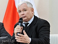 Jarosław Kaczyński w Elblągu