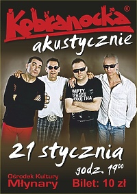 W Młynarach zagra Kobranocka