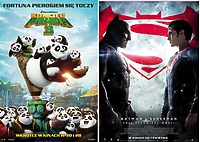 W Multikinie przedpremierowo „Kung Fu Panda 3" i  „Batman v Superman”