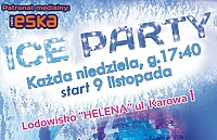 W niedzielę na lodowisku spotkajmy się na Ice Party
