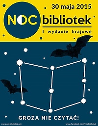 W sobotę 1. Noc Bibliotek