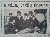 W szkolnej świetlicy dworcowej