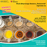 Warsztaty „Smaki Żywiołów - Herbata i Kawa Pięciu Przemian”