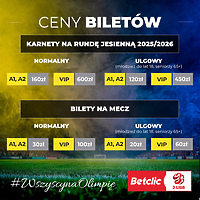 Wejściówki na mecze Olimpii już w sprzedaży!