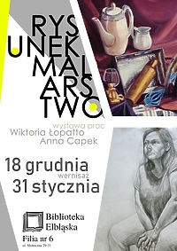 Wernisaż uczennic Liceum Plastycznego