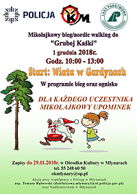 Weź udział w mikołajowym biegu w Młynarach