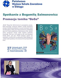 Wieczór autorski Bogumiły Salmonowicz