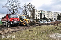Większy parking przy Sądzie Rejonowym