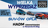 Wielka Wyprzedaż SUV-ów Opla w HADM Gramatowski