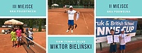 Wiktor Bieliński z dwoma medalami