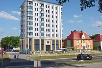 W Elblągu rośnie nowy budynek „Kamienica Marszałka”