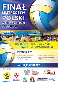 Wkrótce finał Mistrzostw Polski w piłce siatkowej na siedząco!