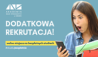 Wolne miejsca na bezpłatnych studiach!