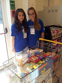 Wolontariusze z Gimnazjum nr 4