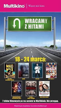 Wracamy z hitami w Multikinie: oni wygrali plakaty
