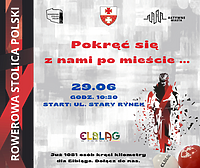 Wspólne kręcenie kilometrów podczas Dni Elbląga