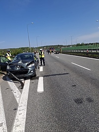 Wypadek na obwodnicy (aktualizacja)