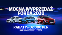 Wyprzedaż rocznika 2020 w Ford Gołębiewski rozpoczęta!