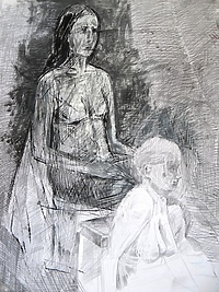 Wystawa rysunków profesora Marka Szczęsnego