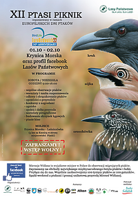 XII Ptasi Piknik w ramach Europejskich Dni Ptaków