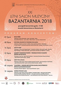 XXI Letni Salon Muzyczny Bażantarnia 2018 czas zacząć