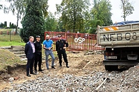 Z wizytą w remizie OSP Frombork