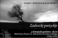 Zaduszki poetyckie - Elbląska Scena Literacka