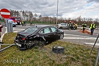Zajechał drogę i doprowadził do kolizji